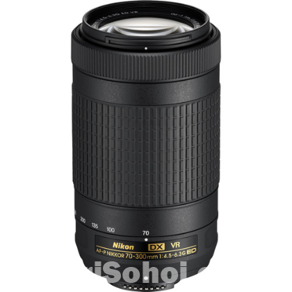 Nikon 70-300mm f/4.5-5.6G ED IF AF-S VR Nikkor Zoom Lens